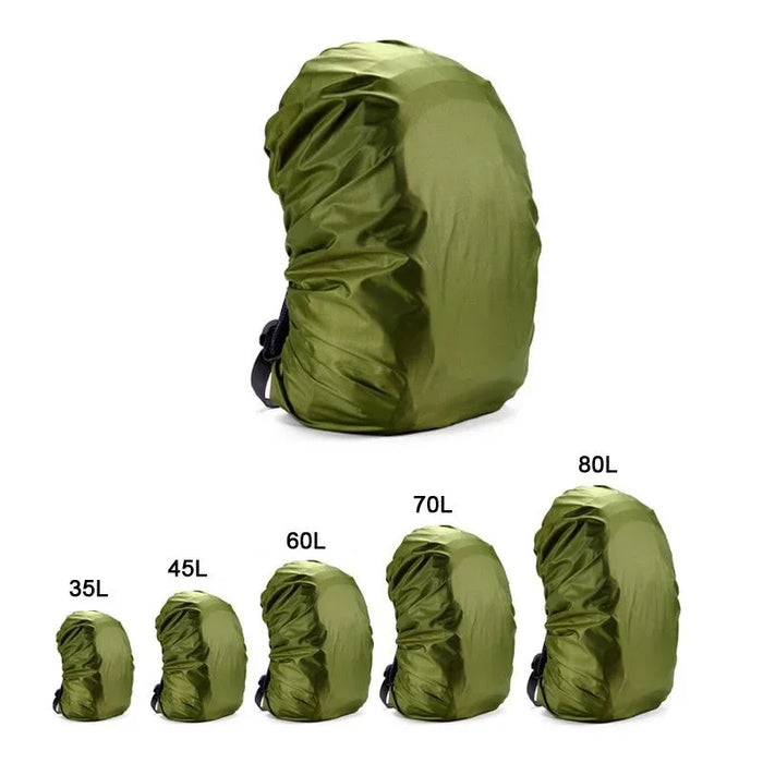 Rucksack Regenabdeckung – Wasserdicht für 35L–80L