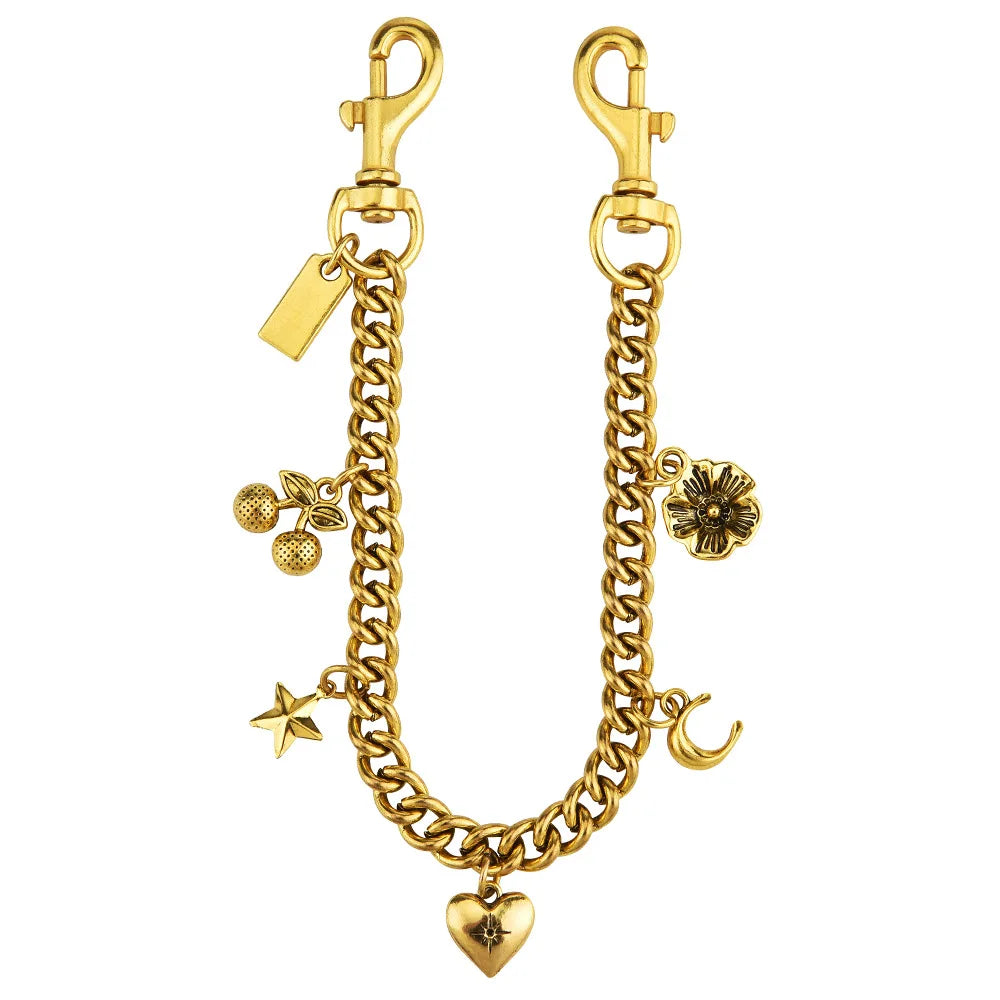Niedlicher Taschenanhänger, Ketten - Accessoire, Gold