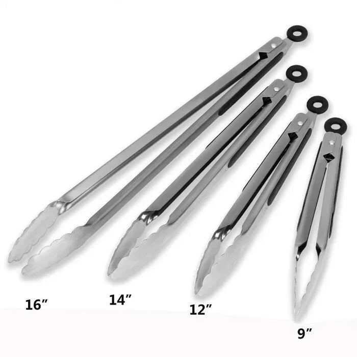 Grillzange Edelstahl 23cm – BBQ, Steak & Küche