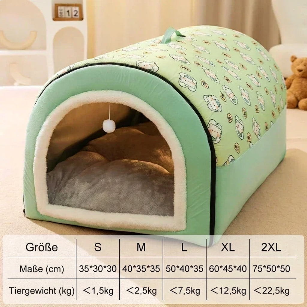 Waschbare Haustierhöhle für Hunde & Katzen