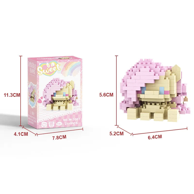 My Little Pony Bausteine – Equestria Girls Figuren zum Zusammenbauen