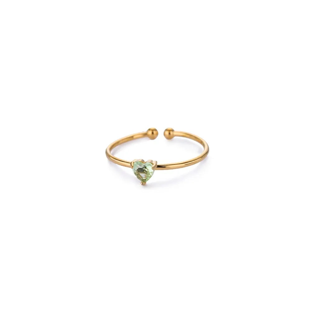 LOVE Ringe in vielen Farben, 8, Verstellbar
