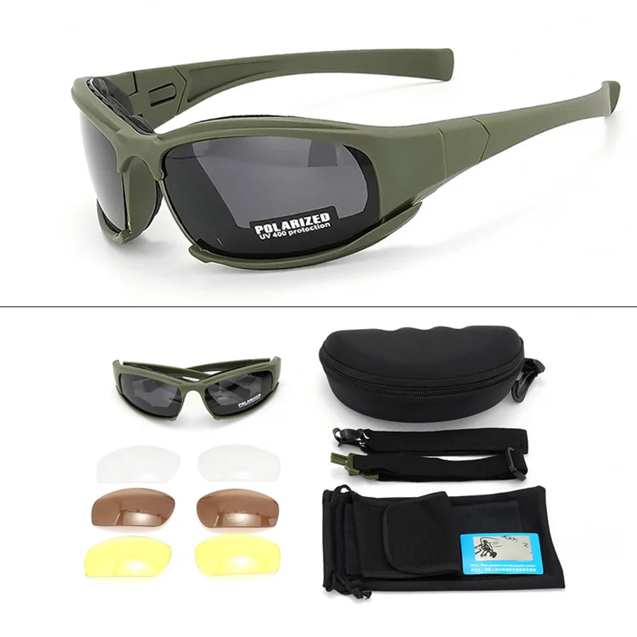 Winddichte Sonnenbrille