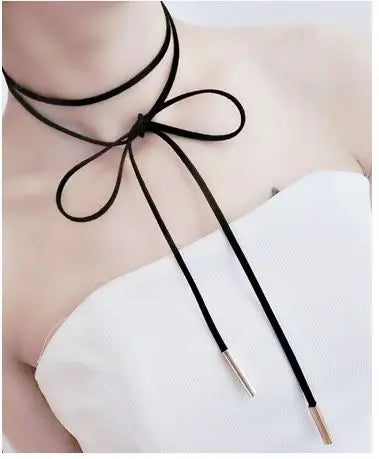 Samt-Spitzen Choker Halskette – Vintage Gothic | Damen, Rope 11