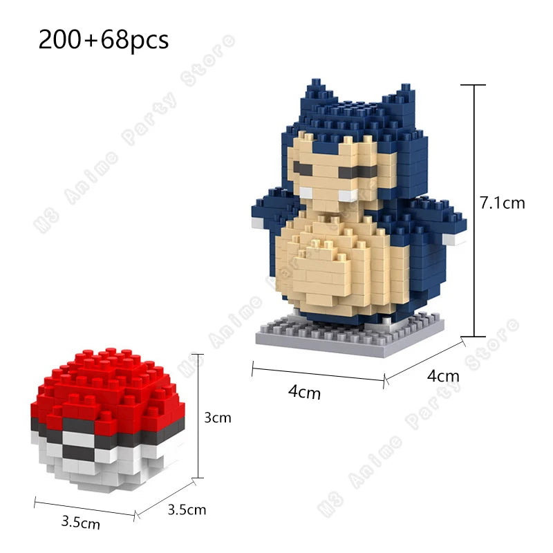 Pokemon Bausteine-Set – Pikachu, Gengar & Charizard zum Zusammenbauen