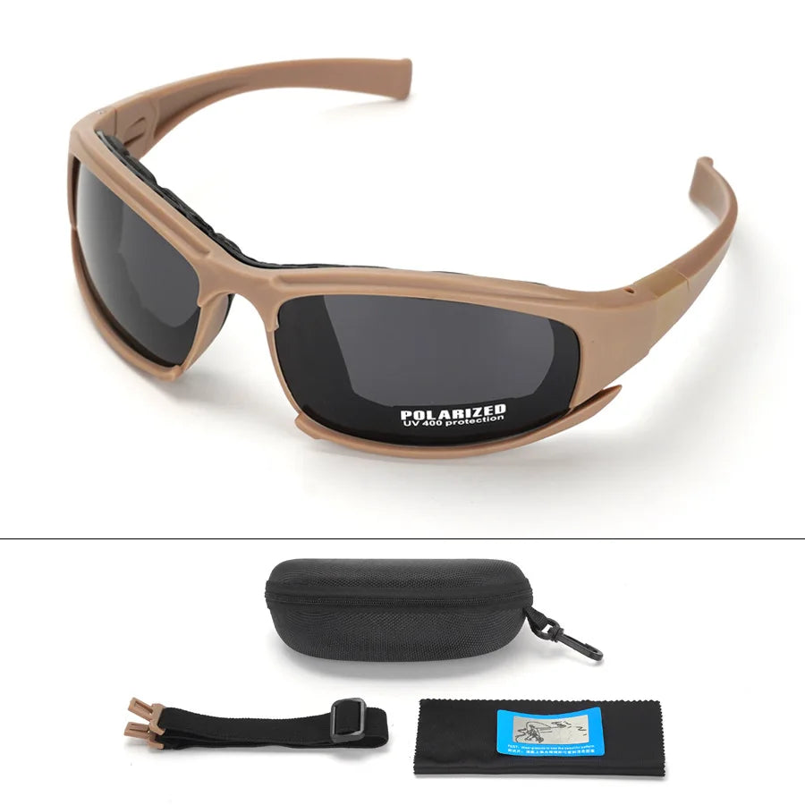 Winddichte Sonnenbrille