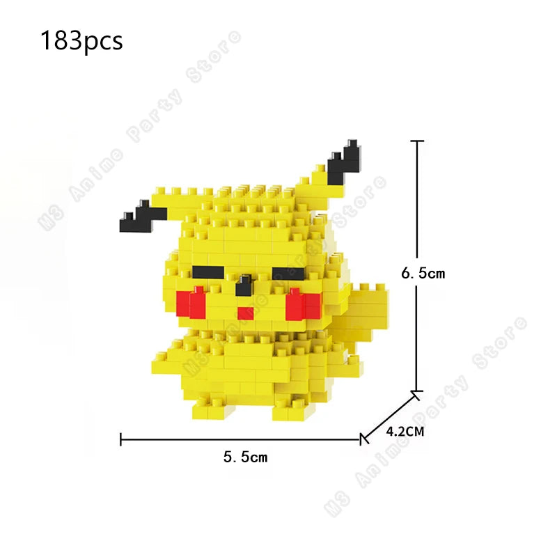 Pokemon Bausteine-Set – Pikachu, Gengar & Charizard zum Zusammenbauen