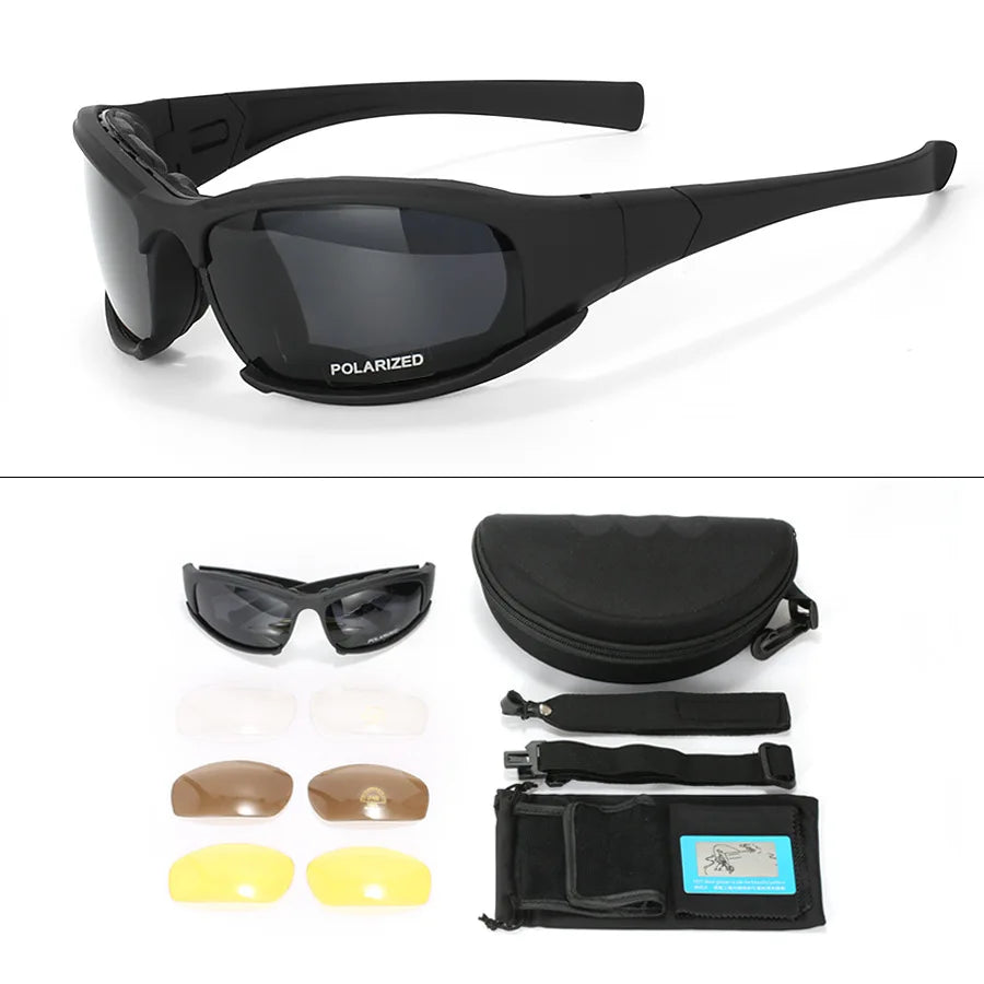 Winddichte Sonnenbrille