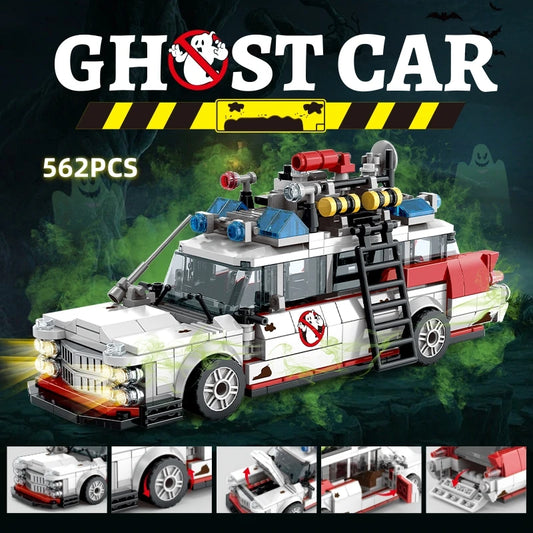 Mini Ghost Rennwagen Bausteine, 562 Teile – MOC Bausatz zum Selberbauen