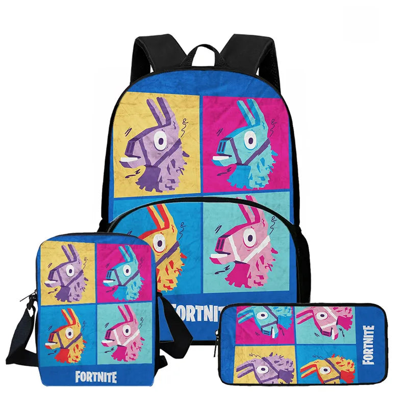 Fortnite-Rucksackset für Kinder – 3-teilig