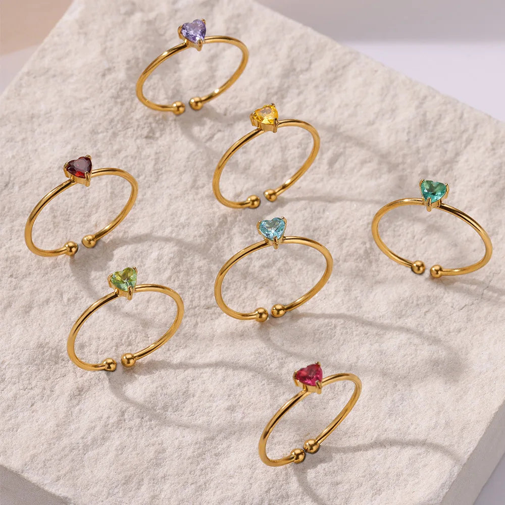 LOVE Ringe in vielen Farben, Ansicht 5