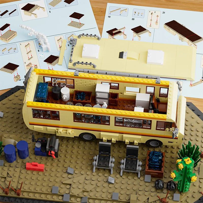 Breaking Bad Bausteine – Wohnmobil-Modell zum Zusammenbauen