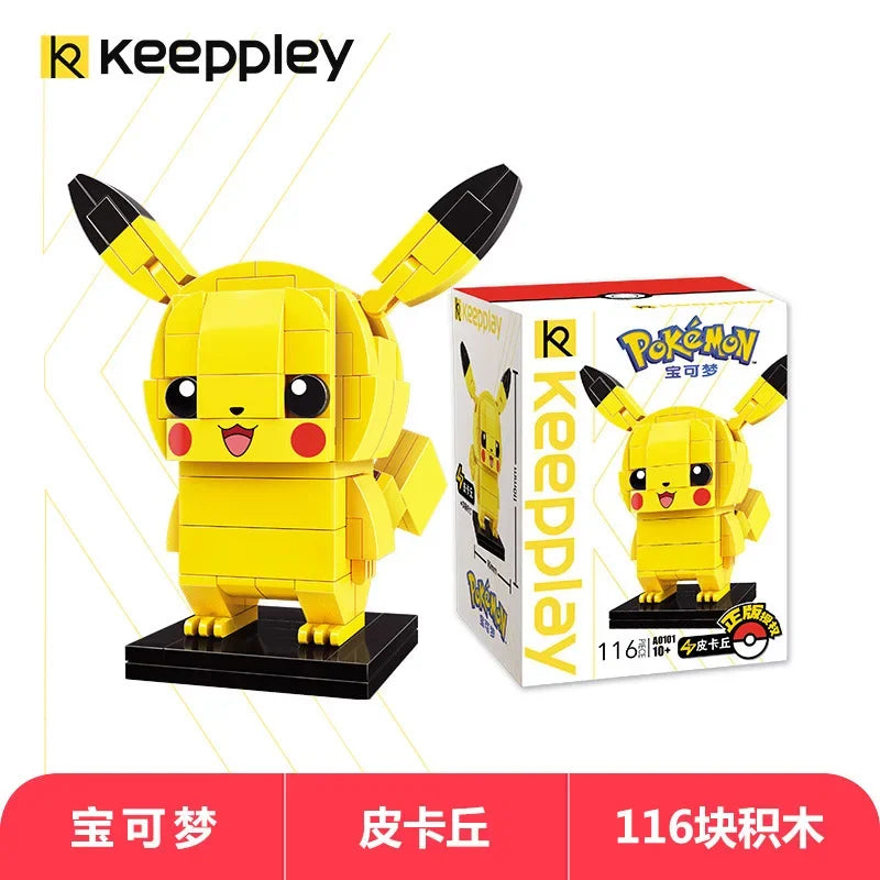 Pokemon Bausteine – Pikachu & Bisasam Modelle zum Zusammenbauen