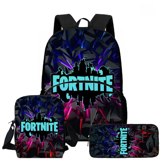 Fortnite-Rucksackset für Kinder – 3-teilig
