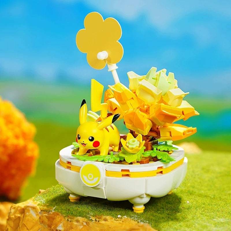 Pokemon Bausteine – Pikachu & Bisasam Modelle zum Zusammenbauen