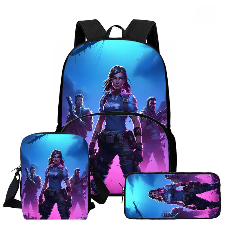 Fortnite-Rucksackset für Kinder – 3-teilig
