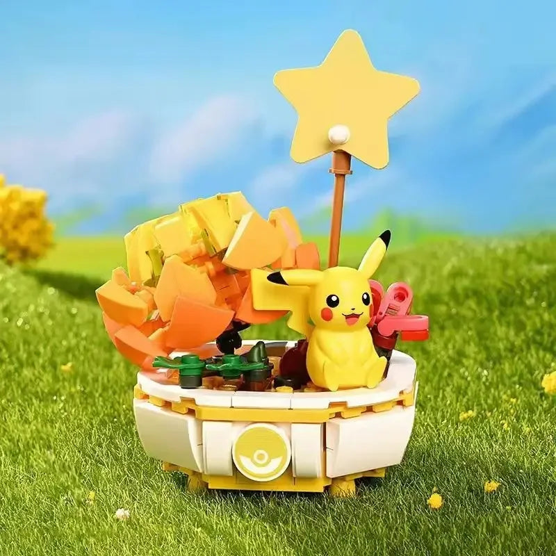 Pokemon Bausteine – Pikachu & Bisasam Modelle zum Zusammenbauen