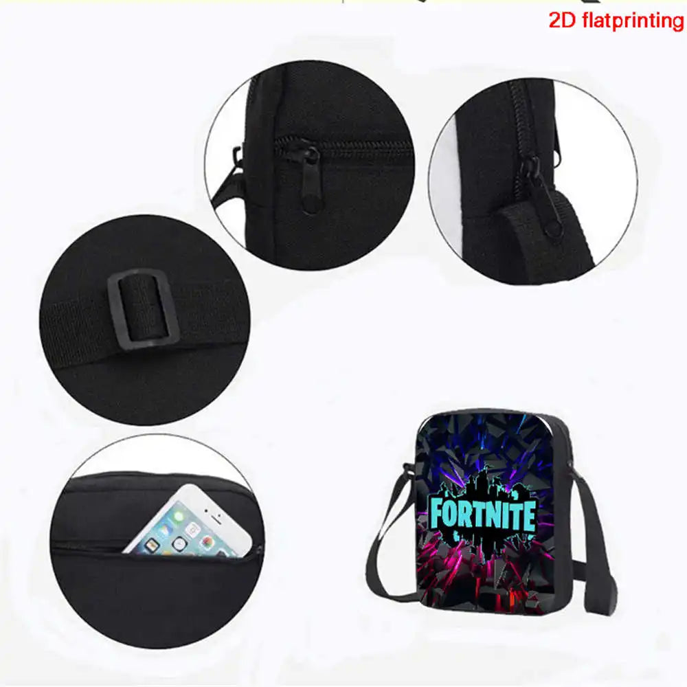 Fortnite-Rucksackset für Kinder – 3-teilig