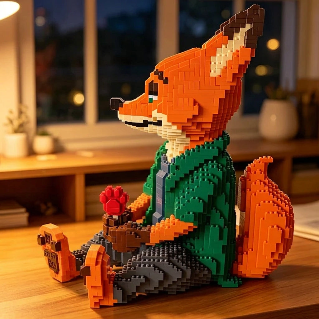 Zootopia Bausteine – Judy & Nick Mikro-Modelle zum Zusammenbauen