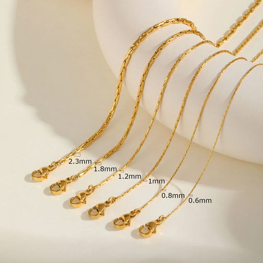 Choker-Kette – Edelstahl, modernes Design