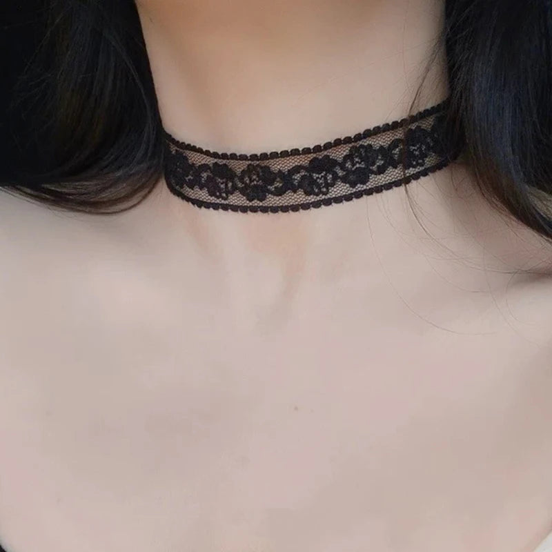 Spitzen-Choker Halskette – Romantisch & Klassisch | Damen, Ansicht 3
