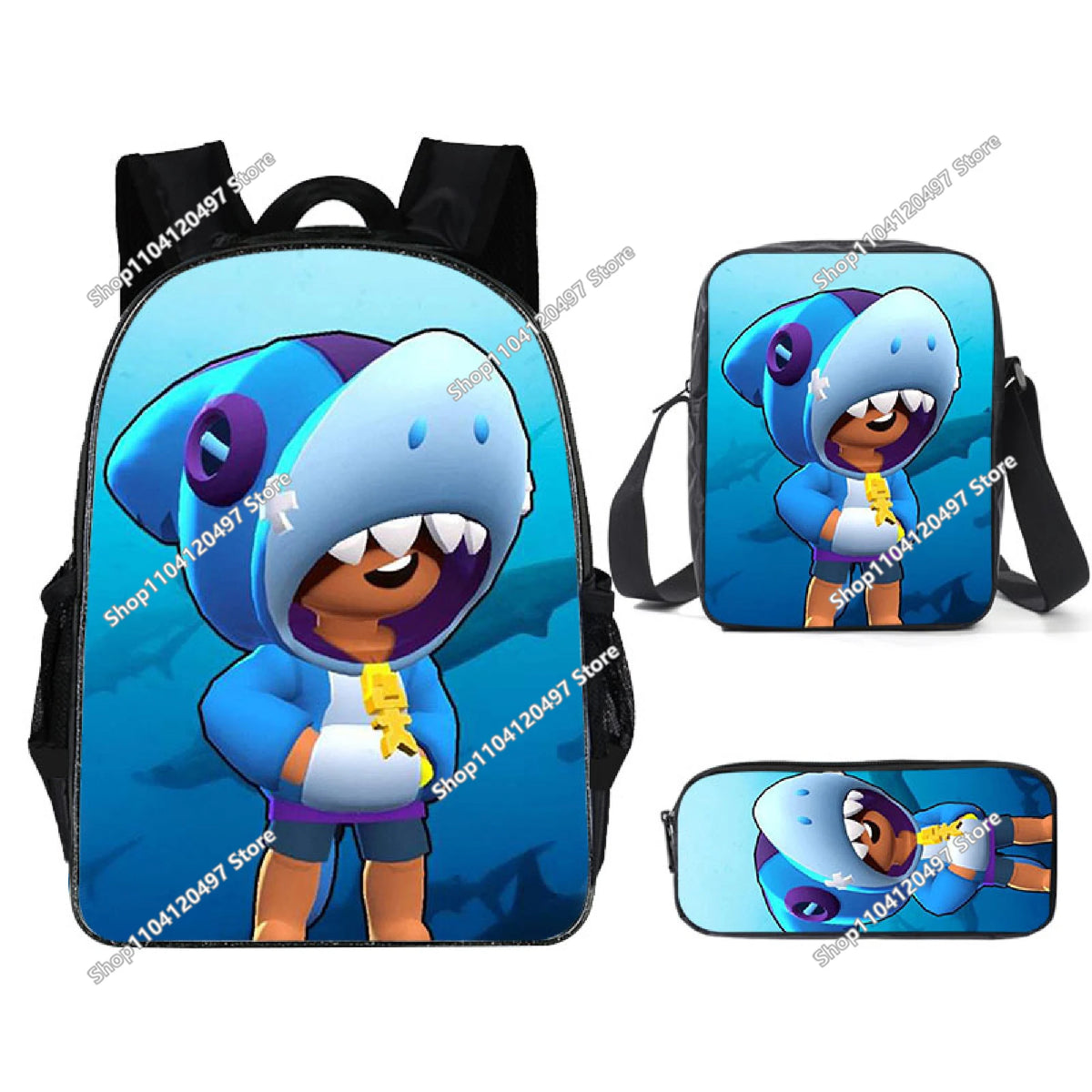 Brawl Stars Rucksack-Set & Federmäppchen – verschiedene Motive