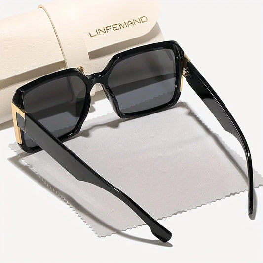 Stilvolle Sonnenbrille Oversize PC, Ansicht 4