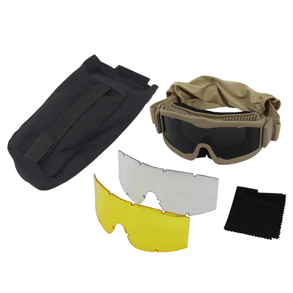 Winddichte Sonnenbrille