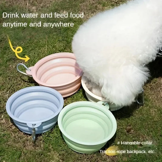 Futternapf 2-in-1 aus Silikon