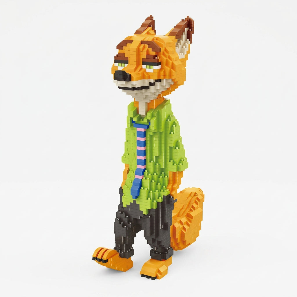 Zootopia Bausteine – Judy & Nick Mikro-Modelle zum Zusammenbauen