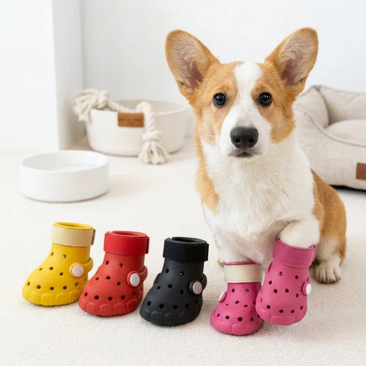 Summer Breathable Dog Sandals Soft Sole Outdoor Clogs All Season Pet, Ansicht 2