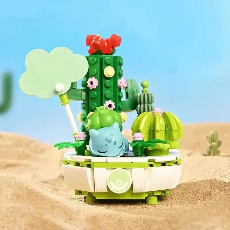 Pokemon Bausteine – Pikachu & Bisasam Modelle zum Zusammenbauen