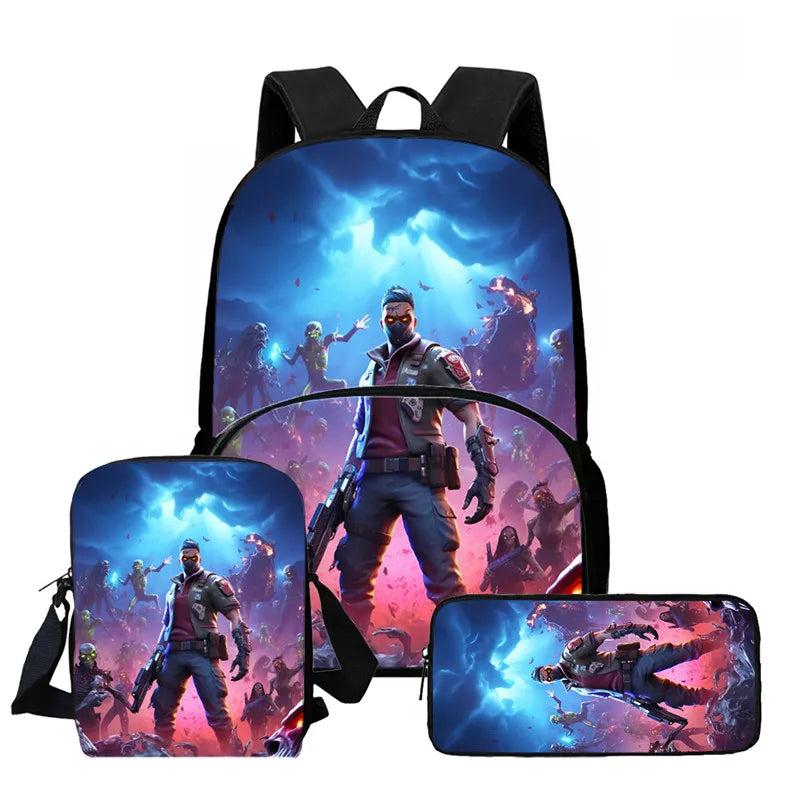 Fortnite-Rucksackset für Kinder – 3-teilig