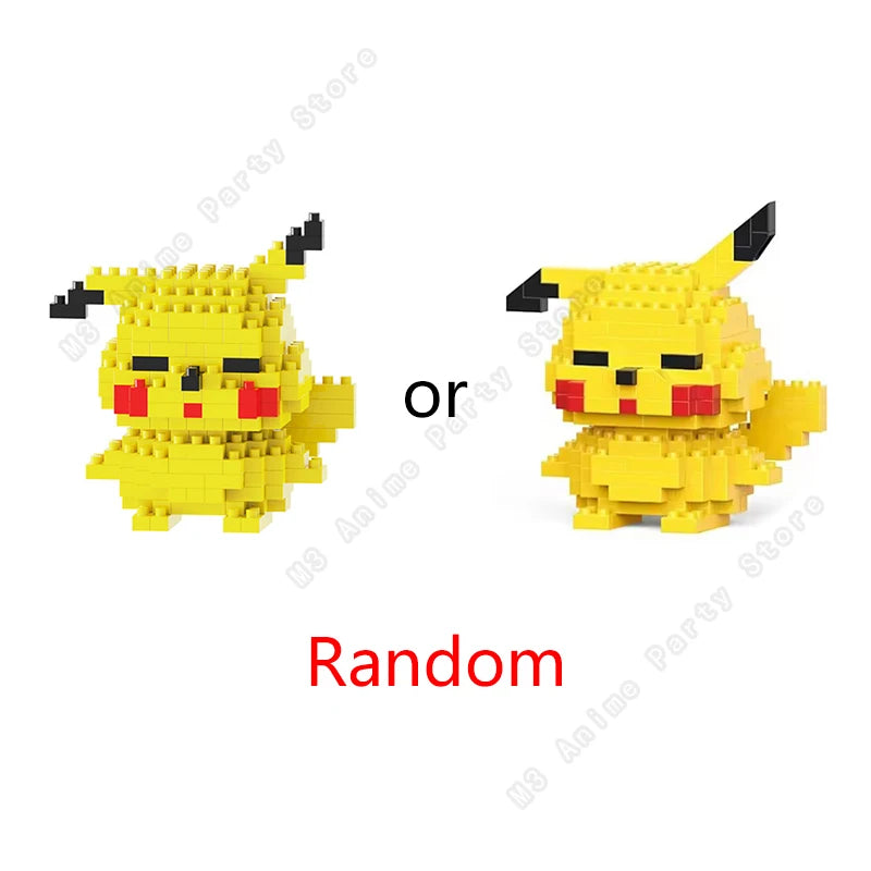 Pokemon Bausteine-Set – Pikachu, Gengar & Charizard zum Zusammenbauen