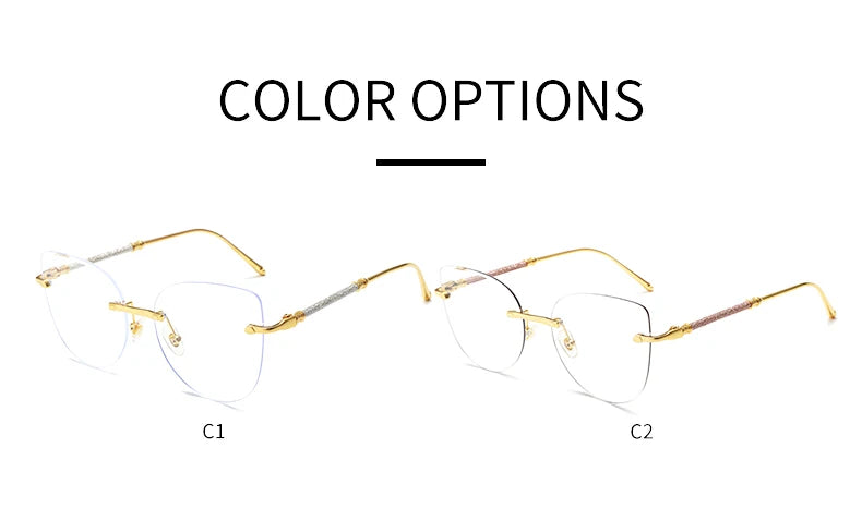 Edle Sonnenbrille Cat-Eye Metall, Ansicht 16