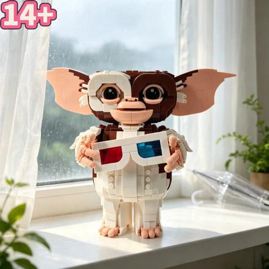 Gremlins Bausteine Sammler-Edition, 1125 Teile – Display-Modell zum Zusammenbauen