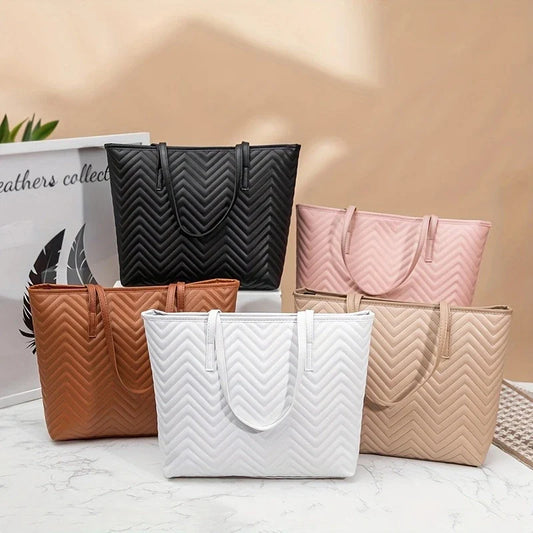 Shopper-Tasche – Lederoptik, perfekt zum Kombinieren