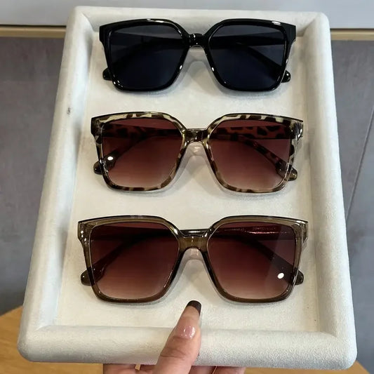 Minimalistische Sonnenbrille Oversize PC