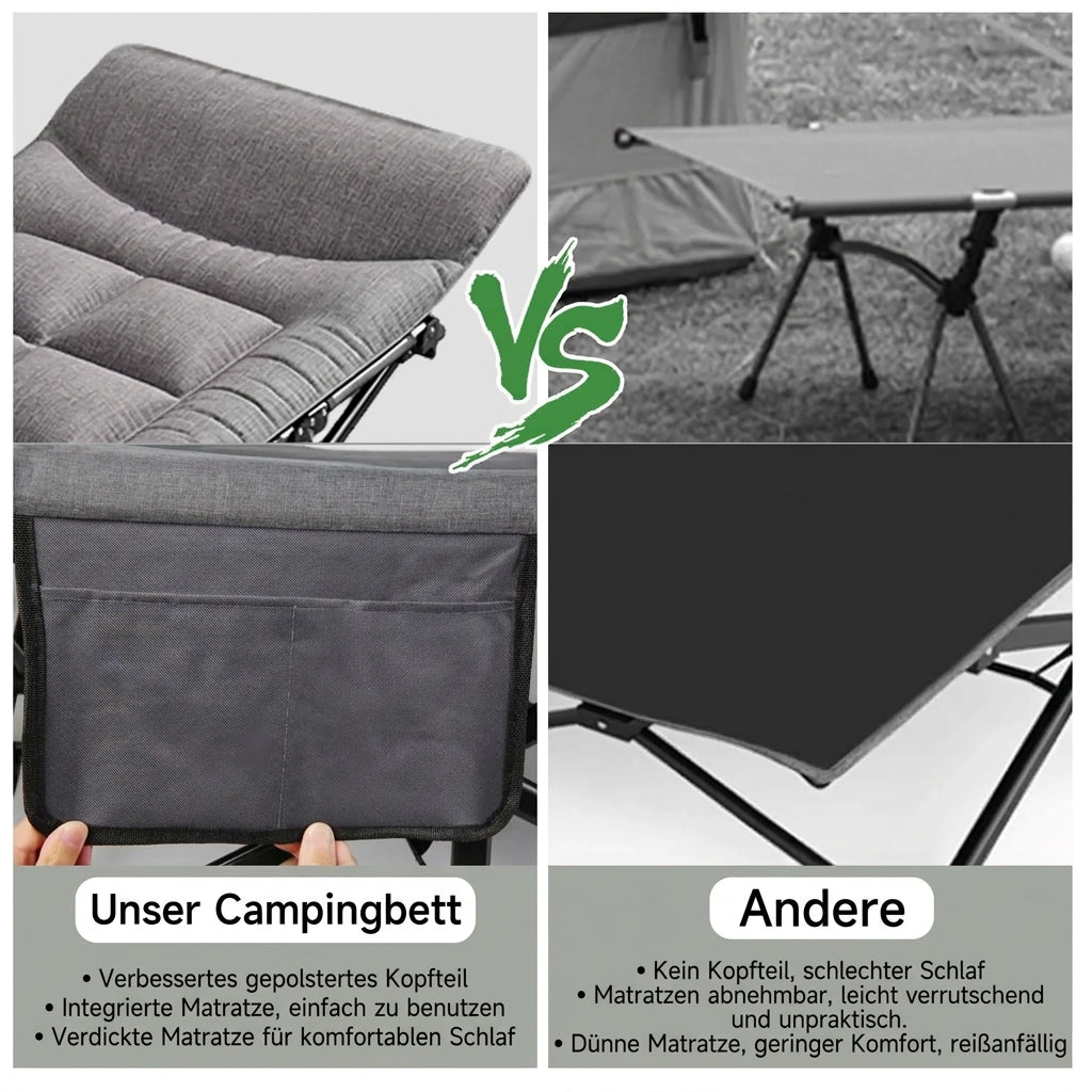 Klappbare Campingliege