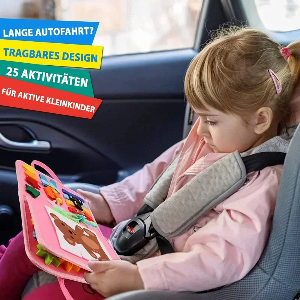 Filz-Aktivitätsbuch für Kinder – Montessori-inspiriert