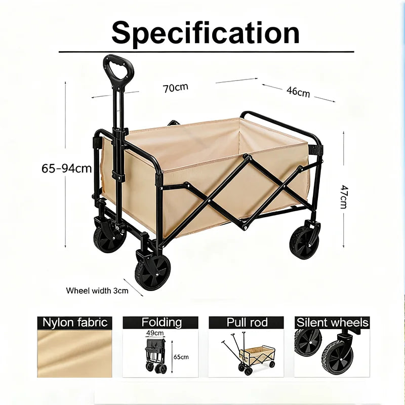 Faltbarer Bollerwagen