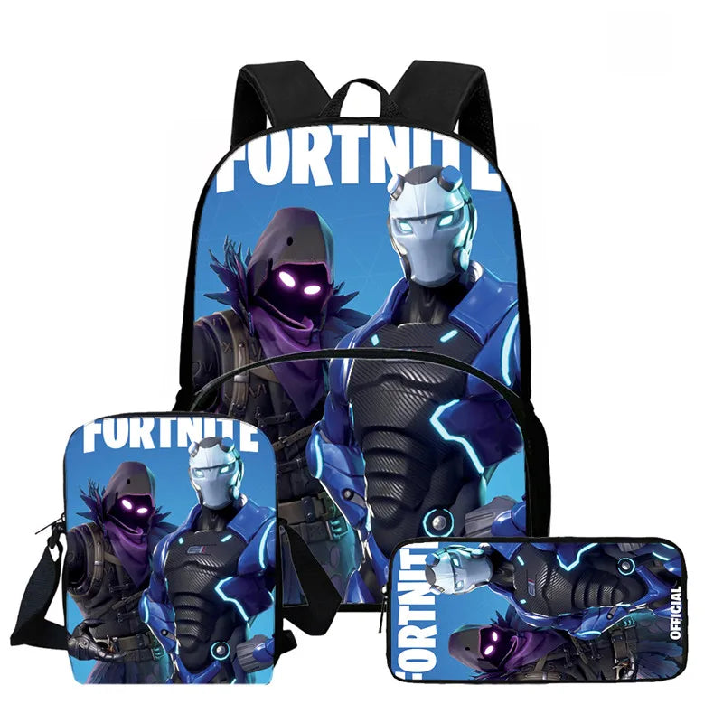 Fortnite-Rucksackset für Kinder – 3-teilig