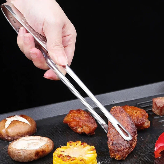 Küchenzange rutschfest aus Edelstahl