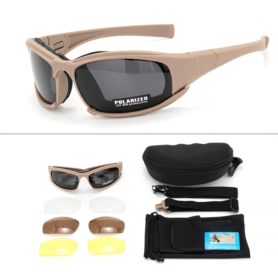 Winddichte Sonnenbrille