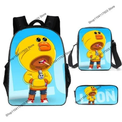 Brawl Stars Rucksack-Set & Federmäppchen – verschiedene Motive