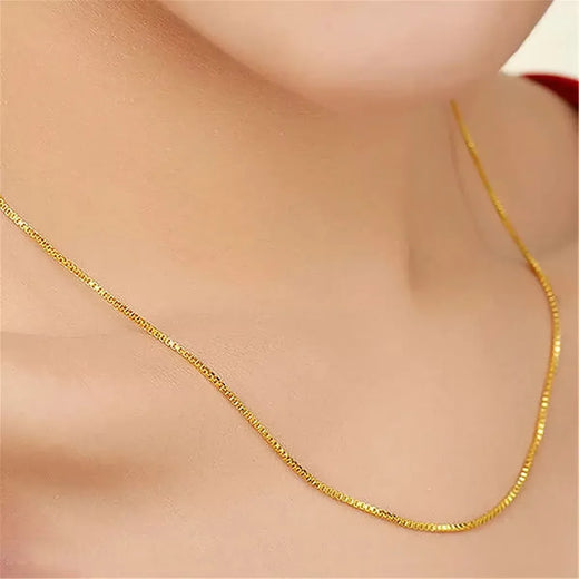 Boxkette 925 Sterling Silber verschiedene