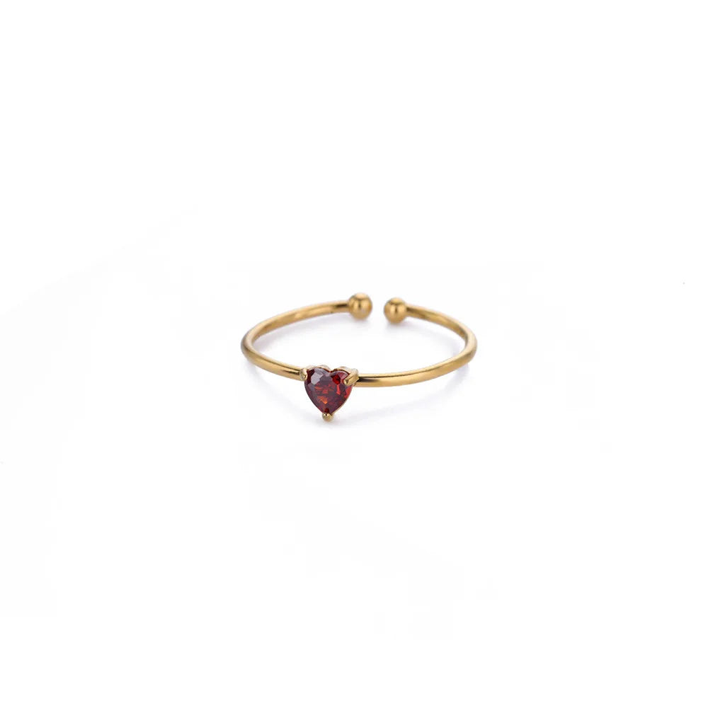 LOVE Ringe in vielen Farben, 1, Verstellbar