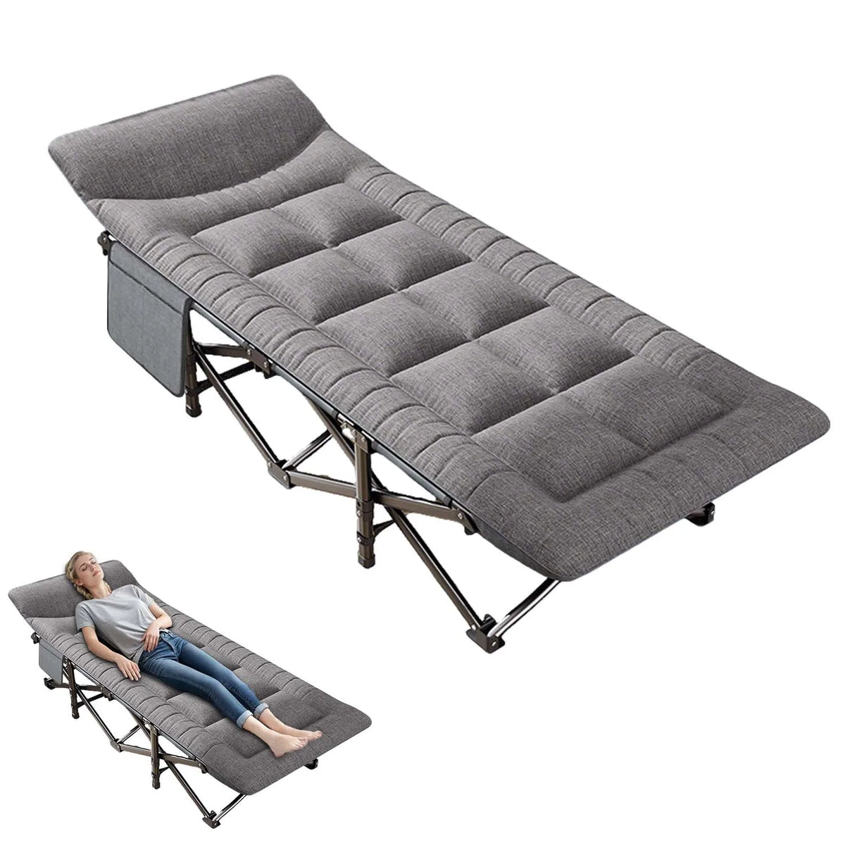 Klappbare Campingliege