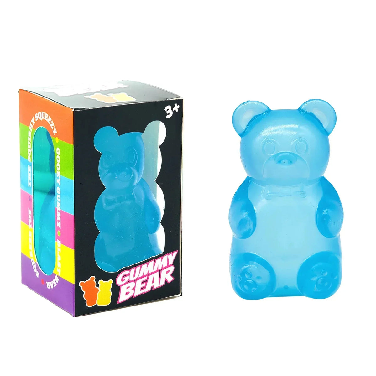 Eiswürfel Squishy Toy - Transparenter Nice Cube Anti-Stress Fidget
