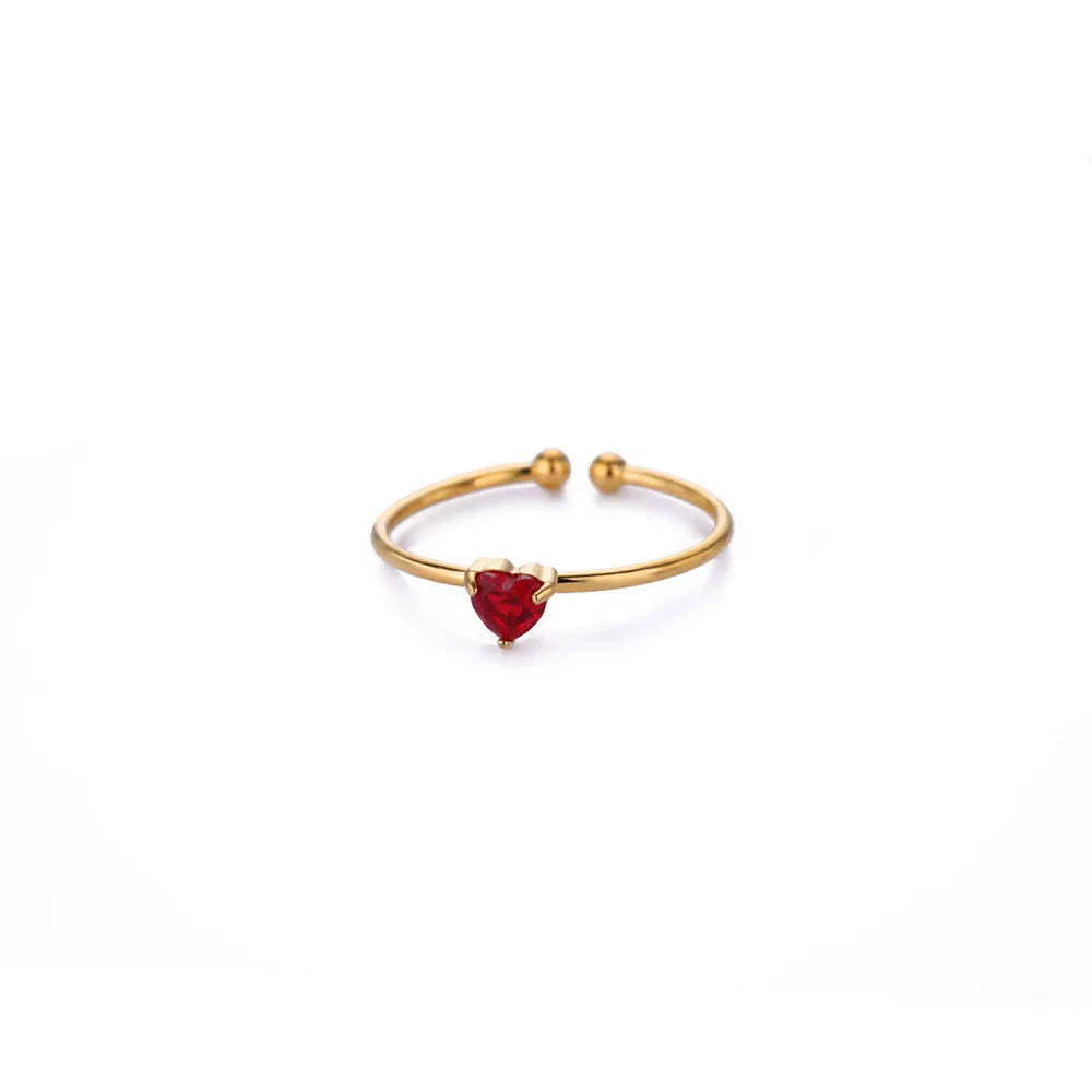 LOVE Ringe in vielen Farben, 7, Verstellbar